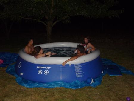 le rituel de la piscine